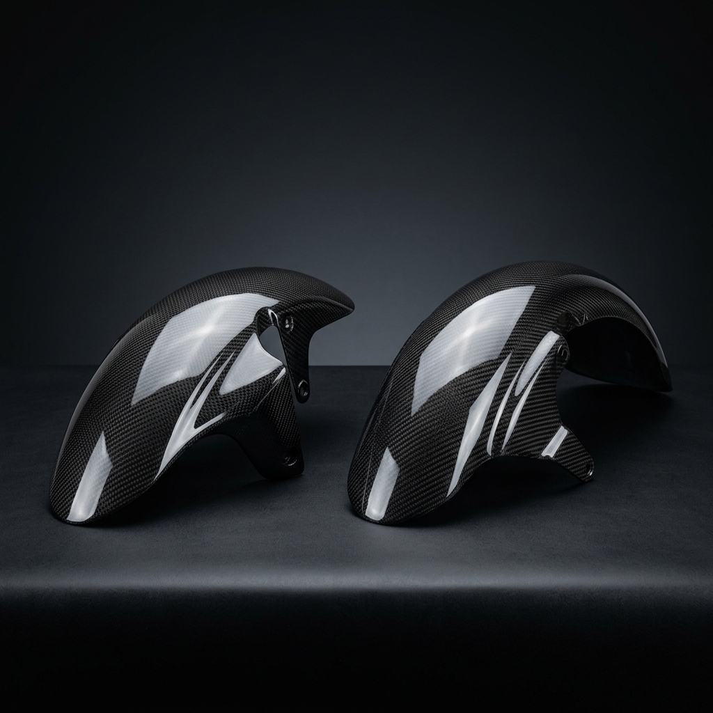 TB Electric Moto Carbon Fiber Fender Set