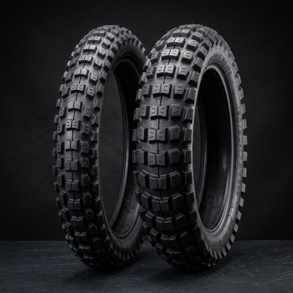 Shinko 241 Classic Trail Tire Set
